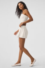 Doubles Only Bra Tank – Ivory - Image 4