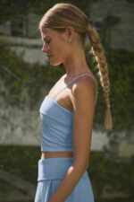 Doubles Only Bra Tank – Seashell Blue - Image 5