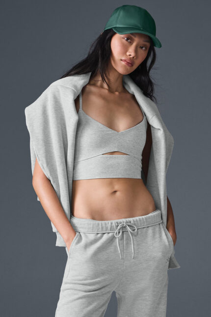 Alosoft Highlight Bra – Athletic Heather Grey