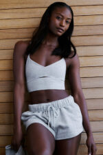Alosoft Highlight Bra – Athletic Heather Grey - Image 3