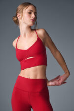 Alosoft Highlight Bra – Bold Red - Image 3