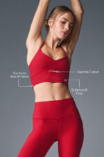 Alosoft Highlight Bra – Bold Red - Image 4
