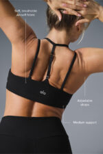 Alosoft Spotlight Bra – Black - Image 2