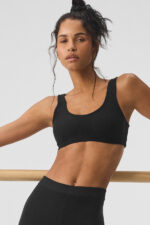 Alosoft Center Stage Bra – Black - Image 2
