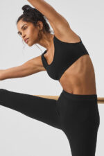 Alosoft Center Stage Bra – Black - Image 4