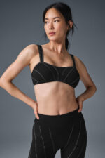 Alosoft Sunray Bra – Black/White - Image 3