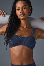Alosoft Sunray Bra – Navy/Ivory - Image 5