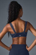 Alosoft Sunray Bra – Navy/Ivory