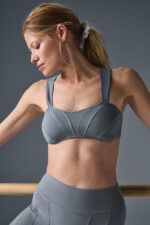 Alosoft Sunray Bra – Steel Grey/Grey - Image 4