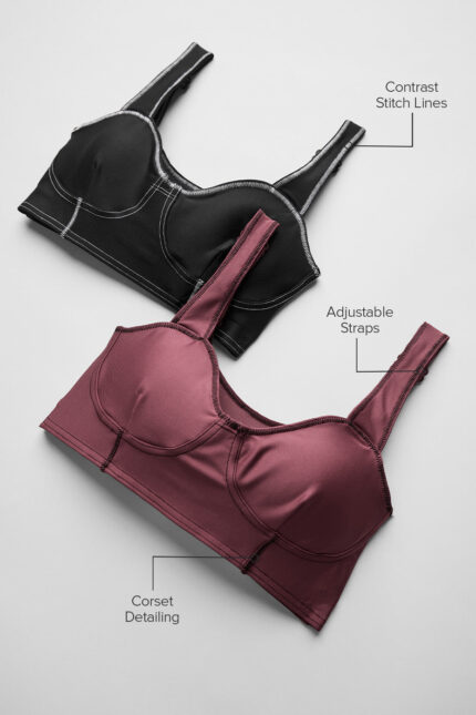 Airlift Redefine Bra – Black/White