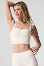 Airlift Turn It Up Bra Tank – Ivory - Image 2
