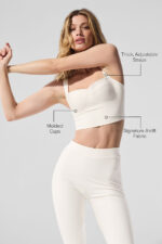 Airlift Turn It Up Bra Tank – Ivory - Image 5