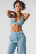 Micro Corduroy Dreamer Bra – Celestial Blue - Image 4