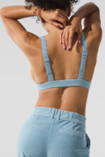 Micro Corduroy Dreamer Bra – Celestial Blue - Image 3