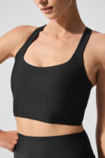 Airlift Sleek Bra Tank – Black - Image 3
