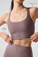 Airlift Sleek Bra Tank – Mushroom