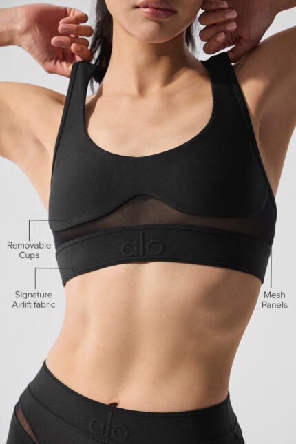 Airlift Rebel Bra – Black