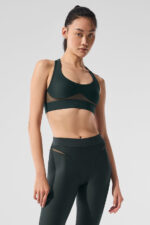 Airlift Rebel Bra – Charcoal Green - Image 4