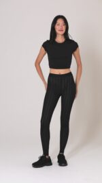 High-Waist Euphoria Legging – Navy - Image 2